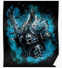 Blue power Poster