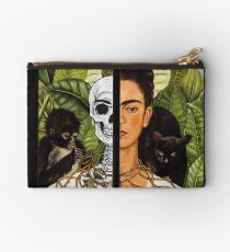 Bolso de mano Frida Kahlo - Autorretrato (1940) Versión de esqueleto