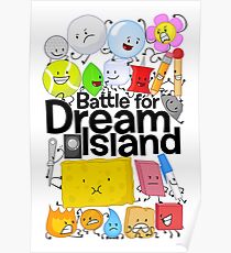 BFDI Poster White Poster