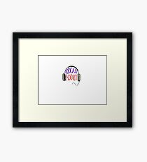 Podcast Addict Framed Print