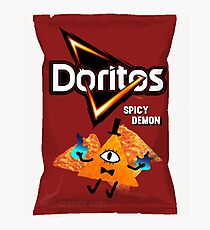 Bill Cipher Demon Doritos Photographic Print