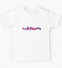 Kansas City Skyline Kinder T-Shirt