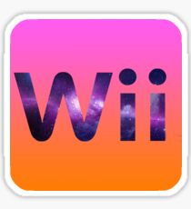 aesthetic wii Sticker