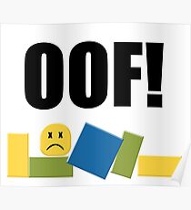 Roblox Oof! Poster