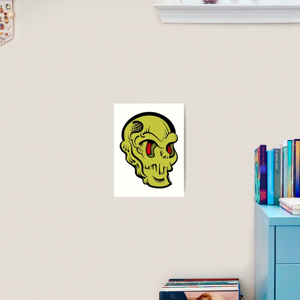 Skully Art Print