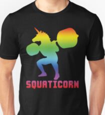 Squaticorn - Leg Day Squat Unicorn Unisex T-Shirt