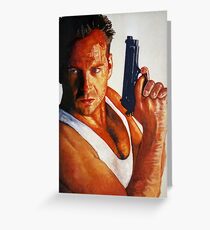 Die Hard Greeting Card
