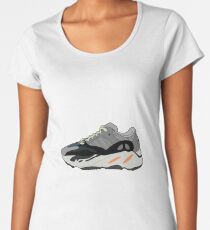 Camiseta premium para mujer Yeezy Wave Runner 700
