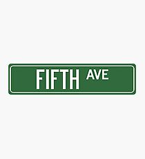 FIFTH AVE, NYC Photographic Print