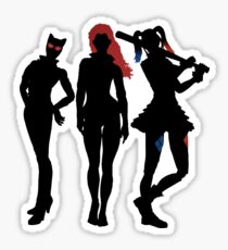 GS Minimalist Super Villain Graphic Sticker