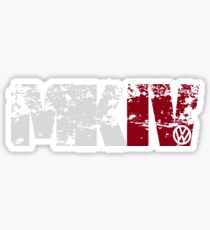 MKIV (white) Sticker