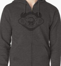 Grizzco Logo - Single Color Zipped Hoodie