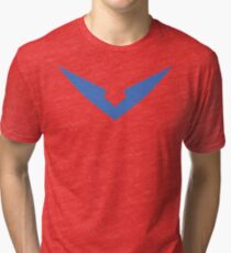 Lance Blue Paladin Voltron "V" Logo Tri-blend T-Shirt