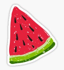 Watermelons in the dark Sticker