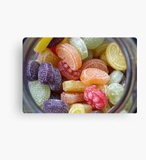 Heller & Strauss Tutti Frutti Fruit Flavored Candies - Made In Germany Canvas Print