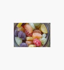 Heller & Strauss Tutti Frutti Fruit Flavored Candies - Made In Germany Art Board