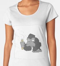 vaping ape Women's Premium T-Shirt