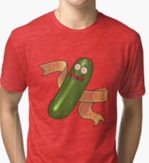 Pickle Rick Tri-blend T-Shirt