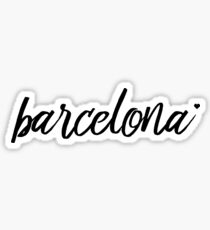 Pegatina Barcelona