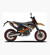 KTM 690SMR Motorcycle Photographic Print