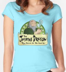 The Jasmine Dragon Tea House Women's Fitted Scoop T-Shirt