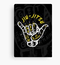 Jiu-jitsu. Go train! 2 Canvas Print