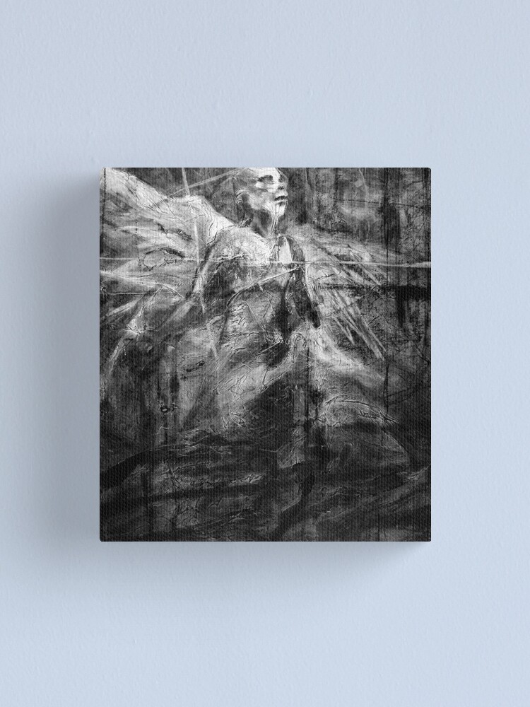 Alternate view of jacob the angel Canvas Print