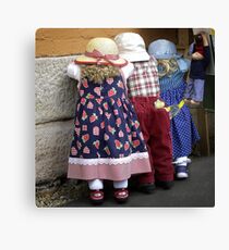 1709 Naughty corner Canvas Print