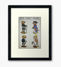 Berlin - 750 Years Berlin Framed Print