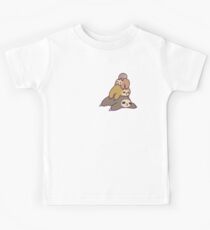Camiseta para niños Pila de perezosos