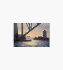 Under the Bridge, Sydney Harbour Painting Art Board