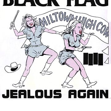 Black Flag Jealous Again | Essential T-Shirt