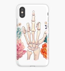 Passive Aggressive Skeleton Hand? iPhone Case