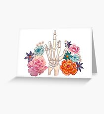 Passive Aggressive Skeleton Hand? Greeting Card