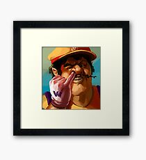 Wario Framed Print