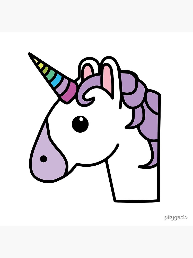 emoji unicorn coloring pages