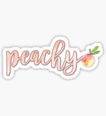 Peachy Sticker