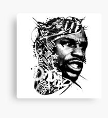 mayweather Canvas Print