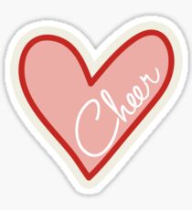 Cheer Heart Sticker