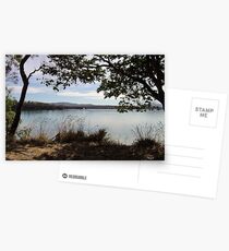Tranquil river scene Postcards