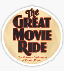 Pegatina Logotipo de Great Movie Ride - RIP