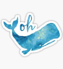 Oh Whale Sticker