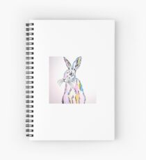 FLOWER THE HARE Spiral Notebook