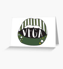 Vega Lips Greeting Card