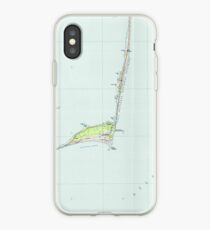 Cape Hatteras National Seashore Map (1985) iPhone Case