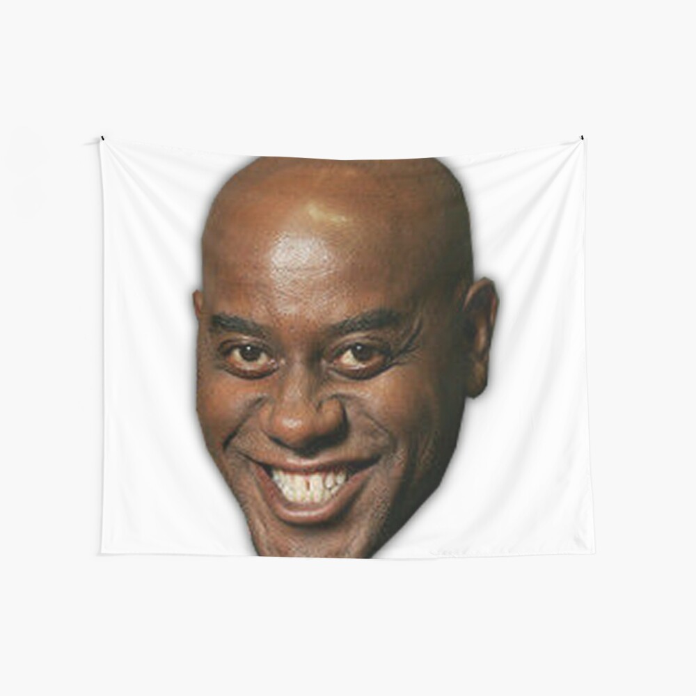 Ainsley Harriott Funny Meme Face Wall Tapestry By Zelius Redbubble 