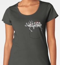 Pocket messengers from Bloodborne Women's Premium T-Shirt