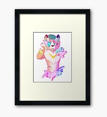 Crystalline Framed Print