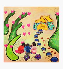 Friends in Fairyland Photographic Print