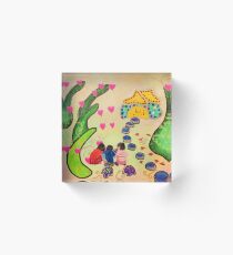 Friends in Fairyland Acrylic Block